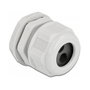 DeLOCK Prensaestopas PG21 para dos cables redondos, Gris