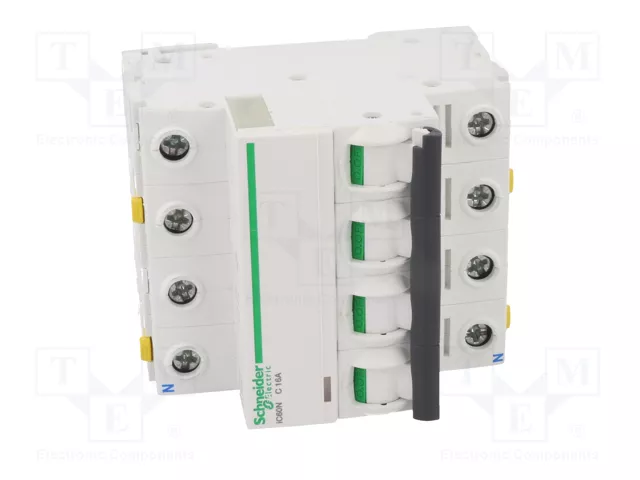 SCHNEIDER ELECTRIC Interruptor magnetotérmico iC60N 16A 3+N 400VAC 6kA