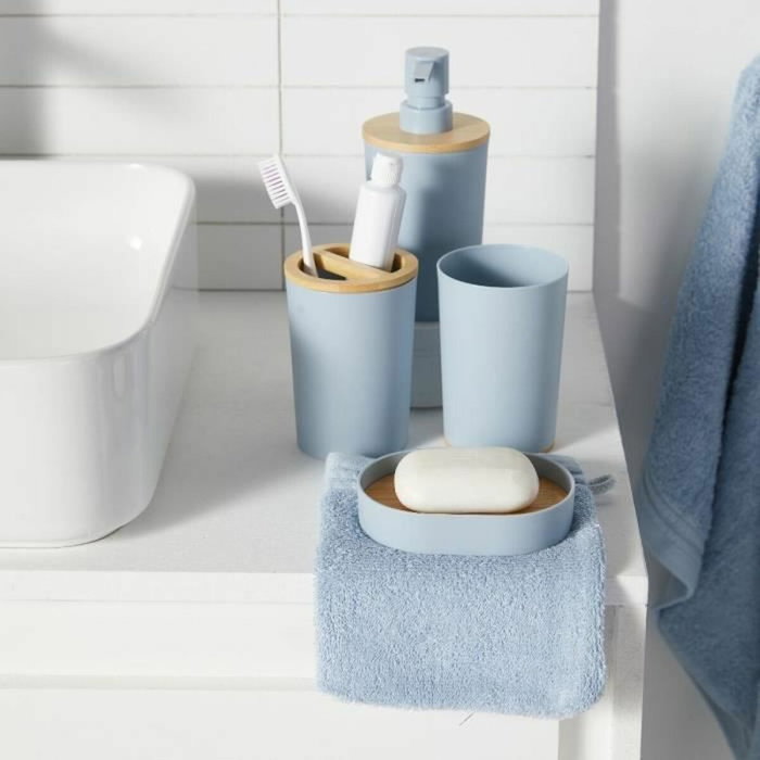 Today Juego de 6 accesorios de baño - Azul Today Juego de 6 accesorios de baño - Azul