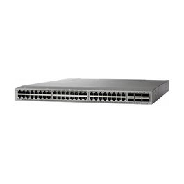 Cisco Nexus 9300 Switch N9K-C93108TC-FX3P - Switch Gestionado L2/L3, 48 Puertos 10G Ethernet RJ-45, 6 Ranuras QSFP+, 1U, Rack, 2160 Gbit/s