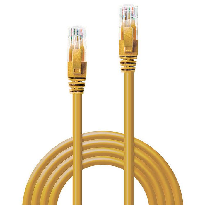 Lindy Cable de Red Cat.6 U/UTP 10m Amarillo