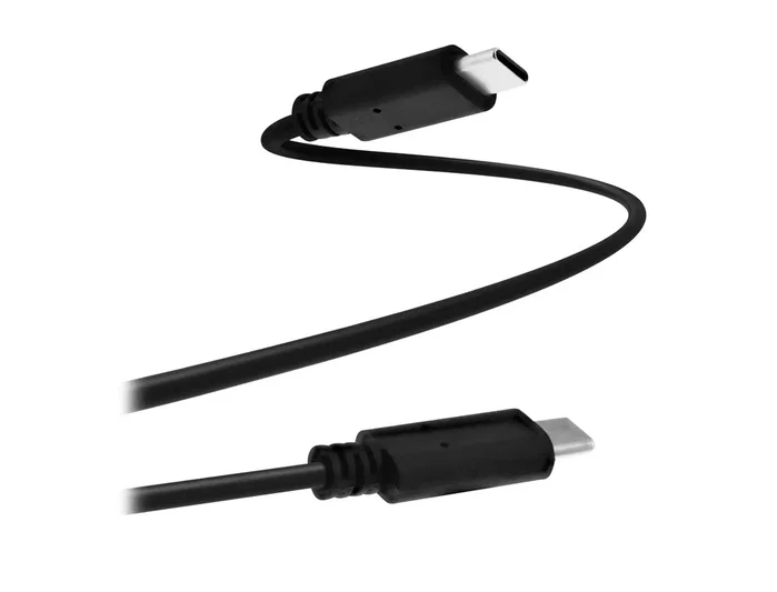 TNB Cable USB-C a USB-C de 1 metro, Negro