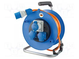 AS SCHWABE PowerLight Prolongador de alimentación H07BQ-F 3G2,5mm2 25m naranja