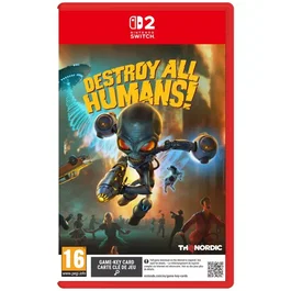 Just For Games Juego para Nintendo Switch, Destruye a todos los humanos! inevitablemente emocionante. (M30)​
