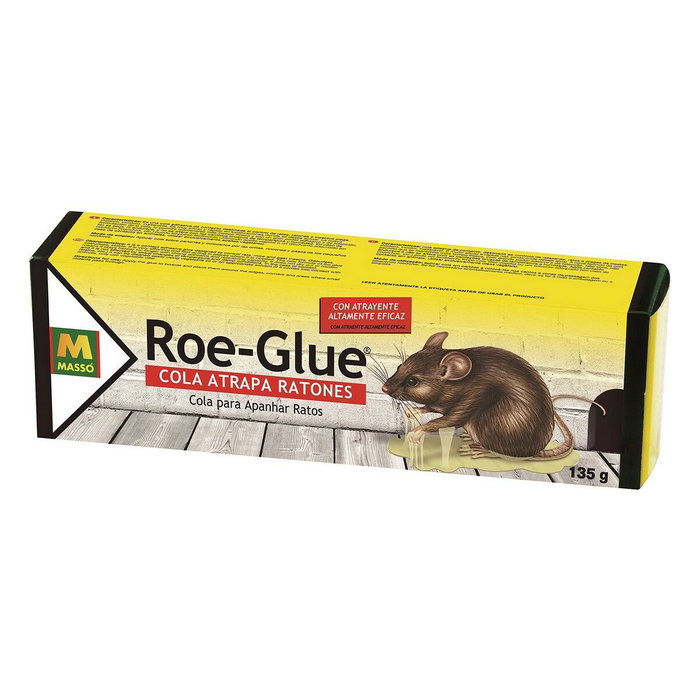 Massó Trampa cola roe-glue para atrapar ratones 135 g Massó Trampa cola roe-glue para atrapar ratones 135 g