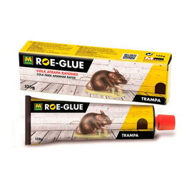 Massó Trampa Cola Ratones Roe-Glue Adhesiva Control Roedores Insectos 135 g