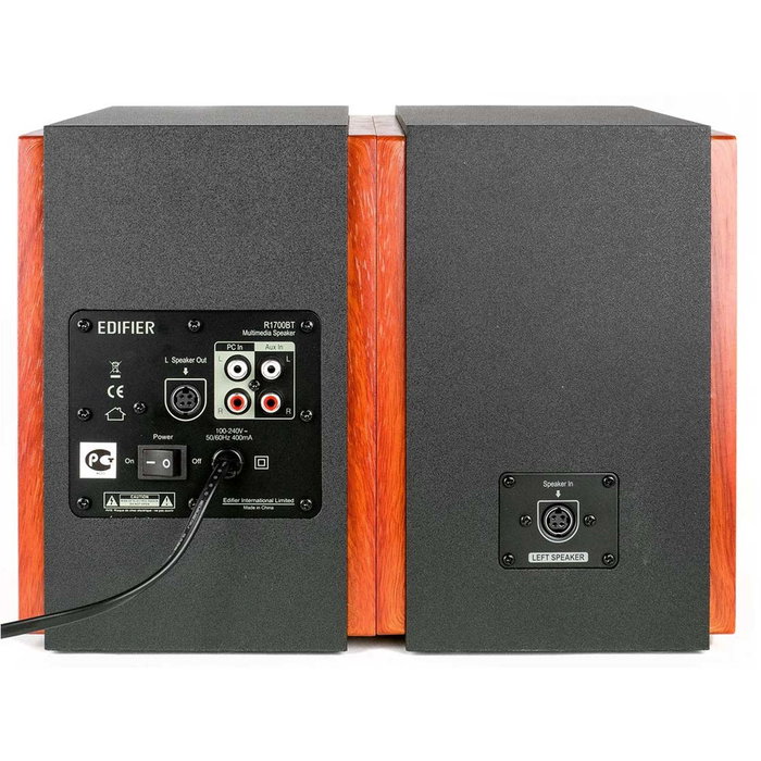 Edifier Studio R1700BT Altavoces de Estante Bluetooth, Marrón Edifier Studio R1700BT Altavoces de Estante Bluetooth, Marrón