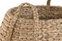 DKD Home Decor Cesta Tropical Natural Jacinto de agua Seagrass 45x30x45 cm Set de 2