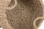 DKD Home Decor Cesta Tropical Natural Jacinto de agua Seagrass 45x30x45 cm Set de 2