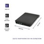 QOLTEC Unidad de DVD externa USB 3.0 Negro