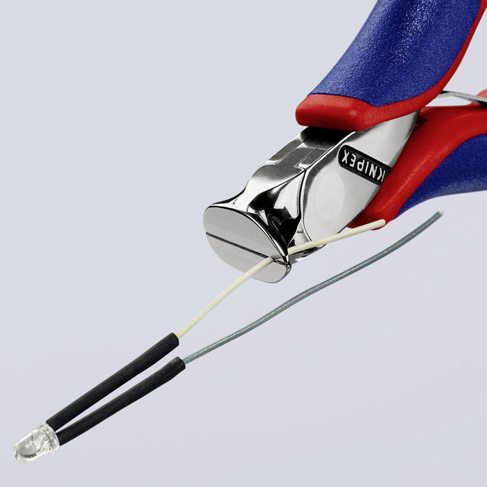 Knipex Alicate de corte diagonal para electrónica 6432120 Knipex Alicate de corte diagonal para electrónica 6432120