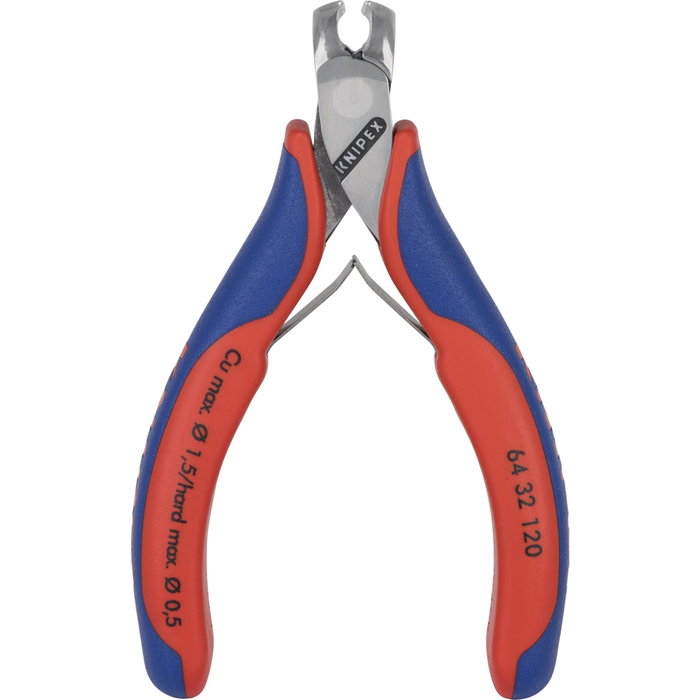 Knipex Alicate de corte diagonal para electrónica 6432120 Knipex Alicate de corte diagonal para electrónica 6432120
