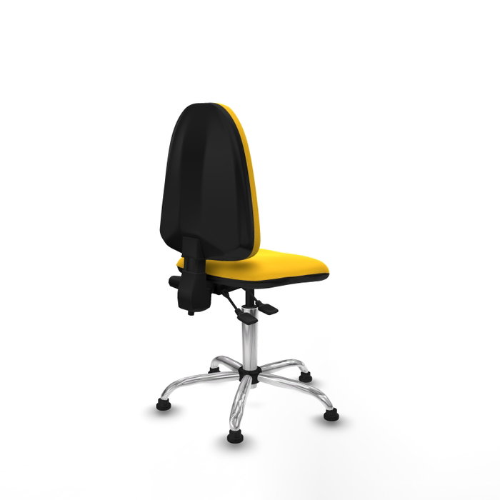 PIQUERAS Y CRESPO Silla de oficina Aýna Amarillo sin brazos PIQUERAS Y CRESPO Silla de oficina Aýna Amarillo sin brazos