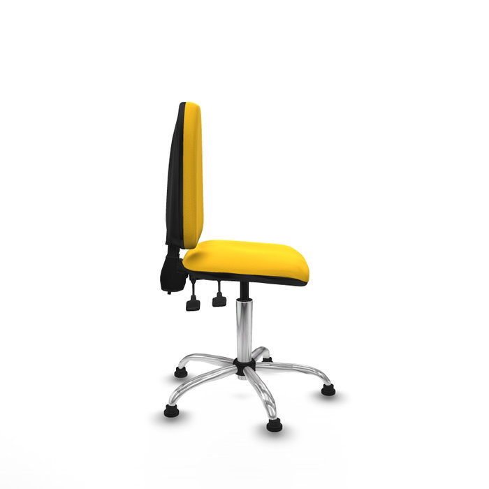 PIQUERAS Y CRESPO Silla de oficina Aýna Amarillo sin brazos PIQUERAS Y CRESPO Silla de oficina Aýna Amarillo sin brazos