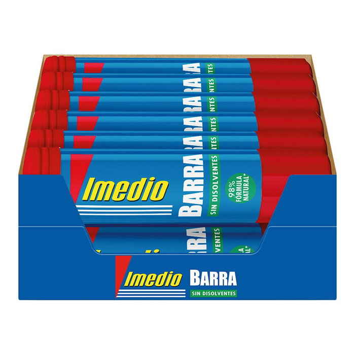 Imedio Barra Adhesiva sin Disolventes 21g 7000569 para Manualidades Escuela Oficina Hogar