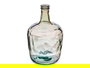 Giftdecor Botella Decorativa Vidrio Lisa Champagne 8L 19.5 x 35.5 x 19.5 cm (Set de 2)