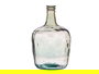 Giftdecor Botella Decorativa Vidrio Lisa Champagne 8L 19.5 x 35.5 x 19.5 cm (Set de 2)