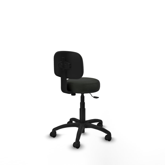 PIQUERAS Y CRESPO Silla de oficina Llanos negra con tela PIQUERAS Y CRESPO Silla de oficina Llanos negra con tela