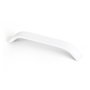 Rei Tirador Asa Modelo 2267 de Aluminio con Acabado Blanco Mate - 160 mm entre puntos, para muebles (180 x 25 x 30 mm)