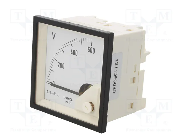 LUMEL Voltímetro para panel MA17 0-600V DC