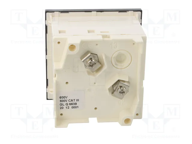 LUMEL Voltímetro para panel MA17 0-600V DC