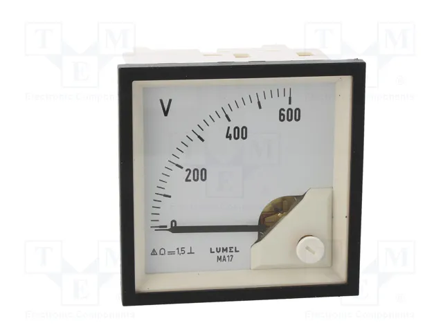 LUMEL Voltímetro para panel MA17 0-600V DC