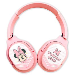 ERT GROUP Auriculares Inalambricos Minnie Disney Bluetooth 5.0, 8 Horas Reproducción, Micrófono HD, Plegables