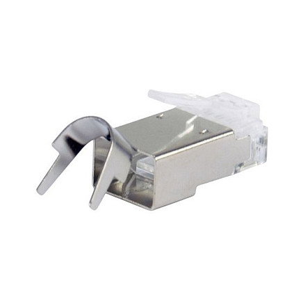 Equip Conectores RJ45 Cat8.1 Blindados, Set de 50 unidades, Plata Equip Conectores RJ45 Cat8.1 Blindados, Set de 50 unidades, Plata