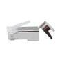 Equip Conectores RJ45 Cat8.1 Blindados, Set de 50 unidades, Plata
