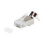 Equip Conectores RJ45 Cat8.1 Blindados, Set de 50 unidades, Plata
