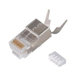 Equip Mecker RJ45 Cat8 Schirmt 50er Set Gris - Cable de red blindado