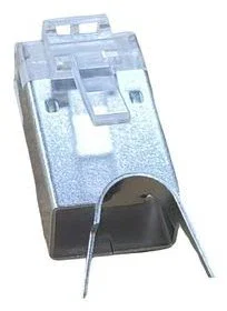 Equip 121148 Conector RJ45 Macho Cat8.1 Blindado para Cable de Red de 24 AWG, Color Plata, Chapado en Oro, Pack de 50 Unidades