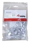 Equip 121148 Conector RJ45 Macho Cat8.1 Blindado para Cable de Red de 24 AWG, Color Plata, Chapado en Oro, Pack de 50 Unidades