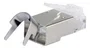 Equip 121148 Conector RJ45 Macho Cat8.1 Blindado para Cable de Red de 24 AWG, Color Plata, Chapado en Oro, Pack de 50 Unidades