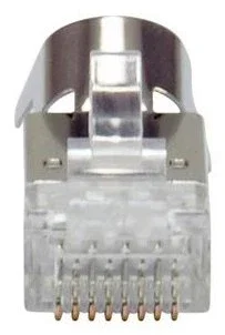 Equip Conector RJ45 Cat8.1 Blindado Plata (50 unidades) Equip Conector RJ45 Cat8.1 Blindado Plata (50 unidades)