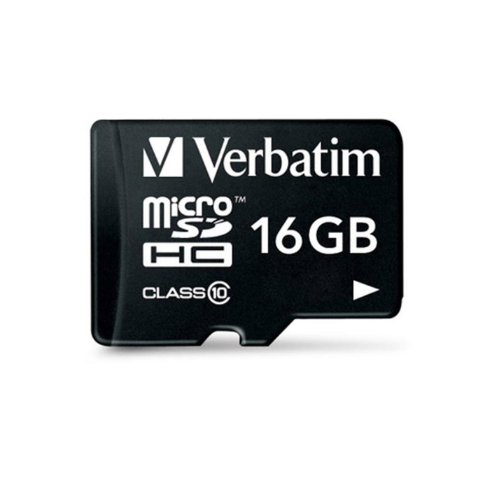 Verbatim microSDHC 16GB Clase 10 con Adaptador