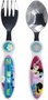 Licensing Juego de Cubiertos 2 Pcs Elípticos Metálicos Minnie