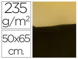 Liderpapel Cartulina Metalizada Oro 50x65 cm 235g/m2