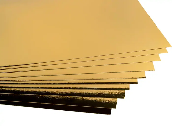 Liderpapel Cartulina Metalizada Oro 50x65 cm 235g/m2