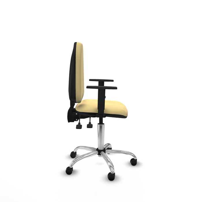 PIQUERAS Y CRESPO Silla de oficina Aýna con mecanismo Asincro, Crema PIQUERAS Y CRESPO Silla de oficina Aýna con mecanismo Asincro, Crema