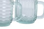 DKD Home Decor MUG VIDRIO RECICLADO 12X9X10,5 400ML 2 SURT. (Pack de 6)ense