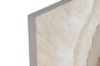 DKD Home Decor Cuadro Abstracto Blanco Marron 3 x 100 x 50 cm (2 Unidades)