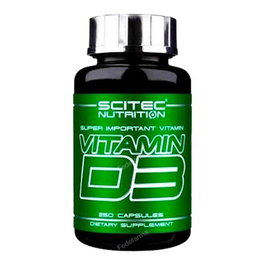 SCITEC NUTRITION Vitamina D3 250 Cápsulas