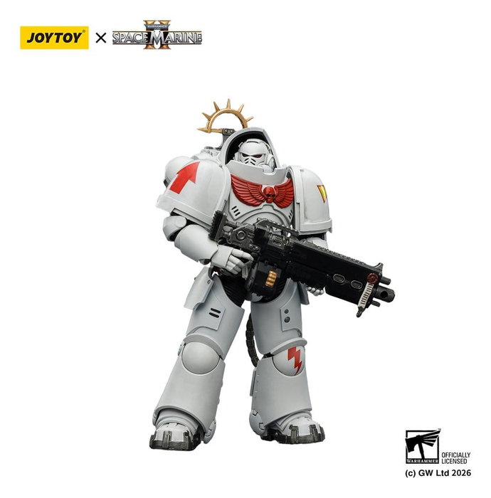 Joy Toy Warhammer 40,000 White Scars Heavy Intercessor de 12,7 cm