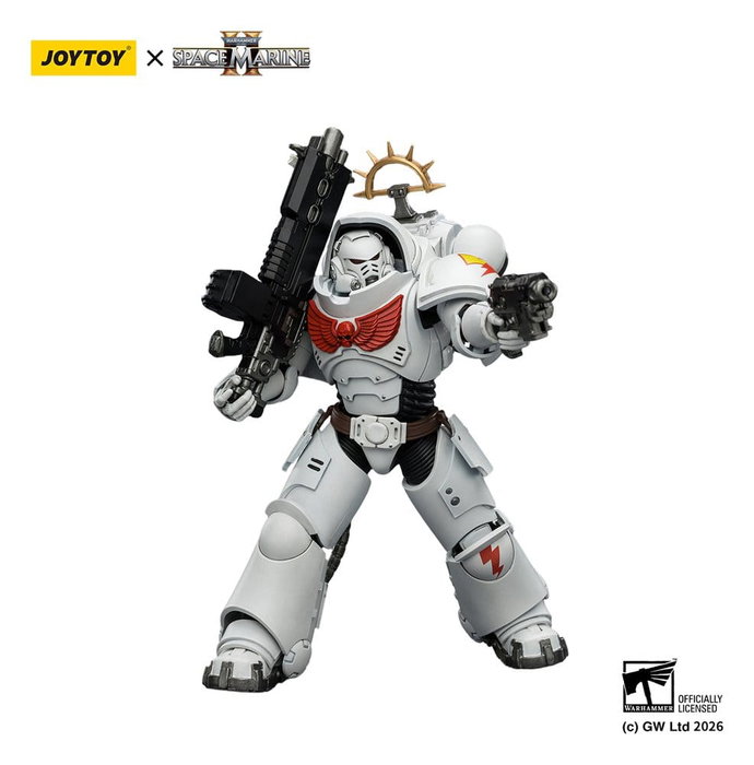 Joy Toy Warhammer 40,000 White Scars Heavy Intercessor de 12,7 cm