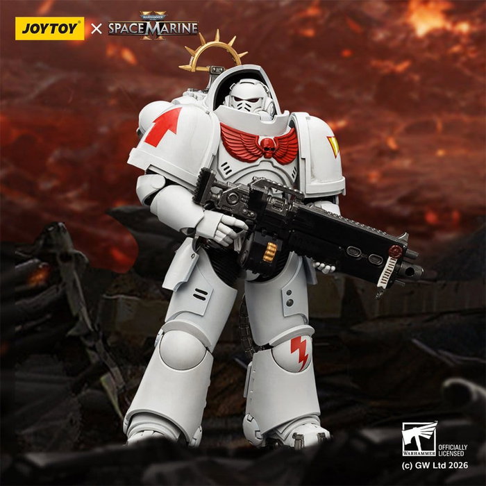Joy Toy Warhammer 40,000 White Scars Heavy Intercessor de 12,7 cm