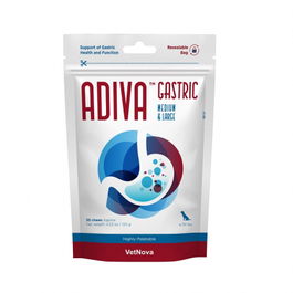 Vetnova Adiva Gastric para Perros Medianos y Grandes, 30 Masticables