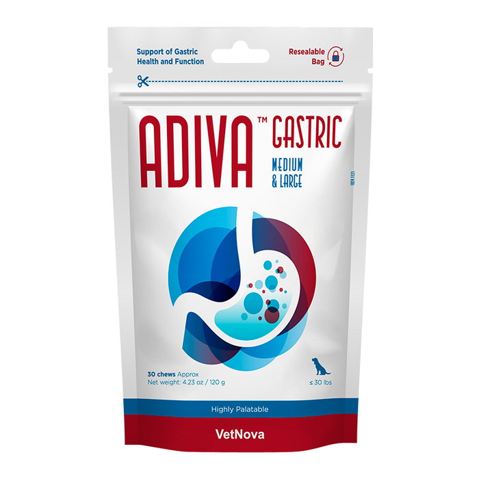 Vetnova Adiva Gastric Medium/Large 30 Chews