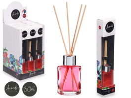 Acorde Mikado 30 ml Frutos Rojos 4x7x2 cm (Set de 24)