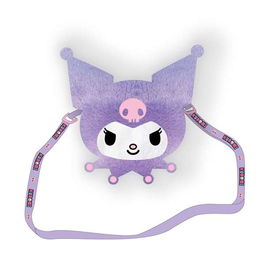 Cerdá Bolso Peluche Kuromi Hello Kitty 17x14x4cm 100% Poliester
